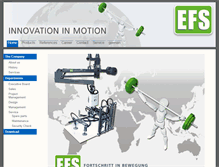 Tablet Screenshot of efs-handling.de